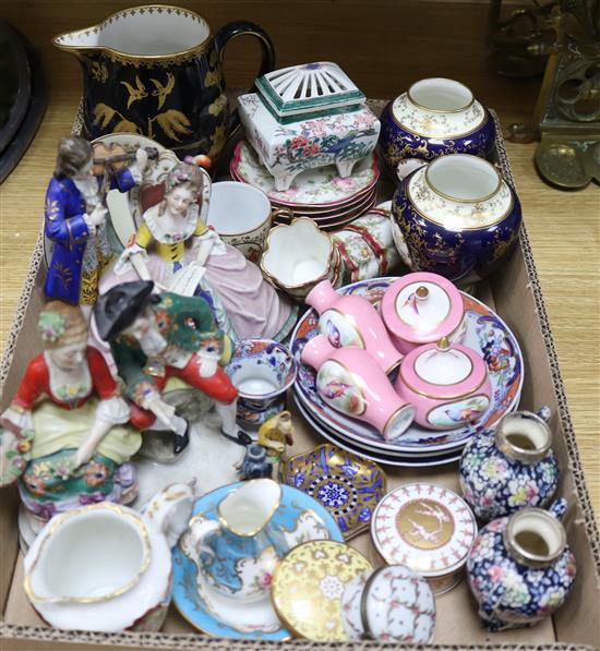 A quantity of mixed ceramics